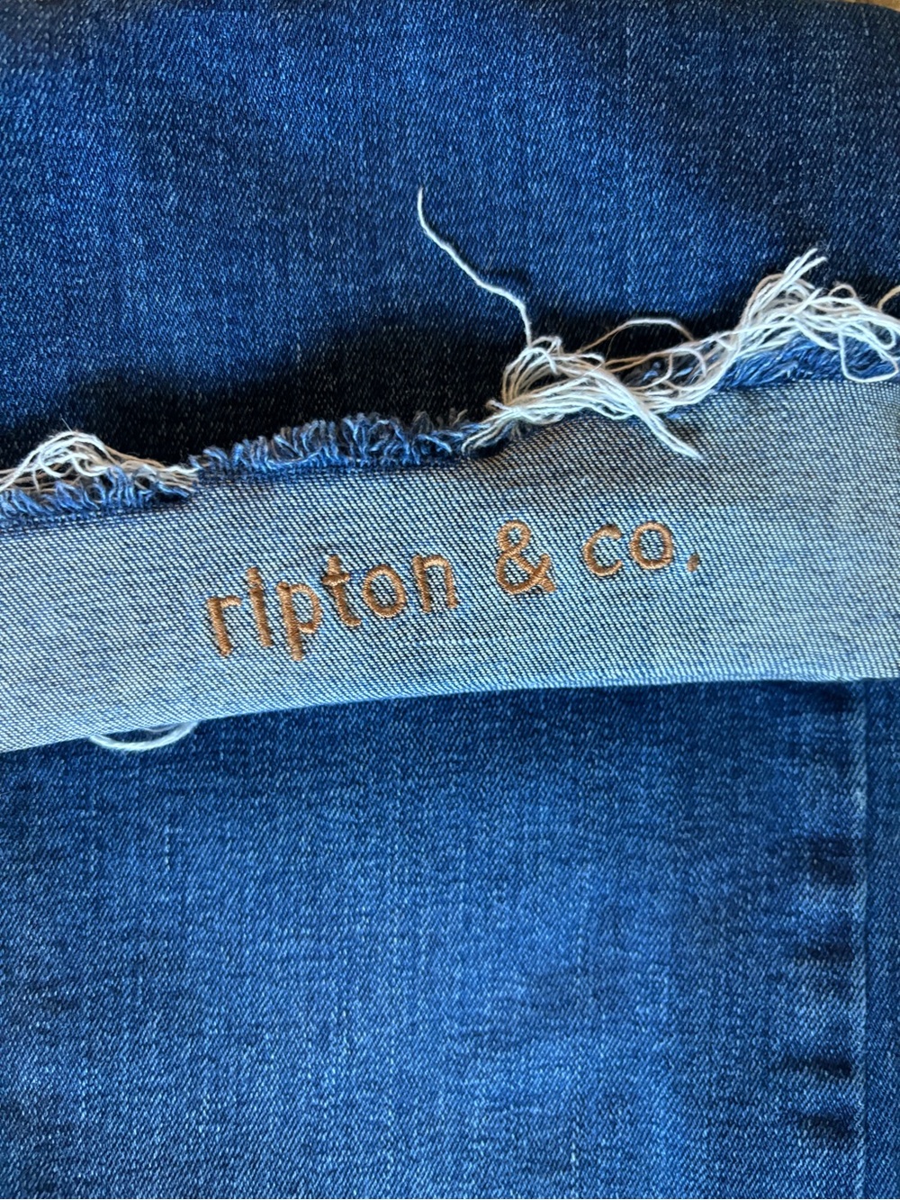 Women’s Ripton & Co. Classic Straight-Leg Jeans — Dark Blue - Picture 6 of 13